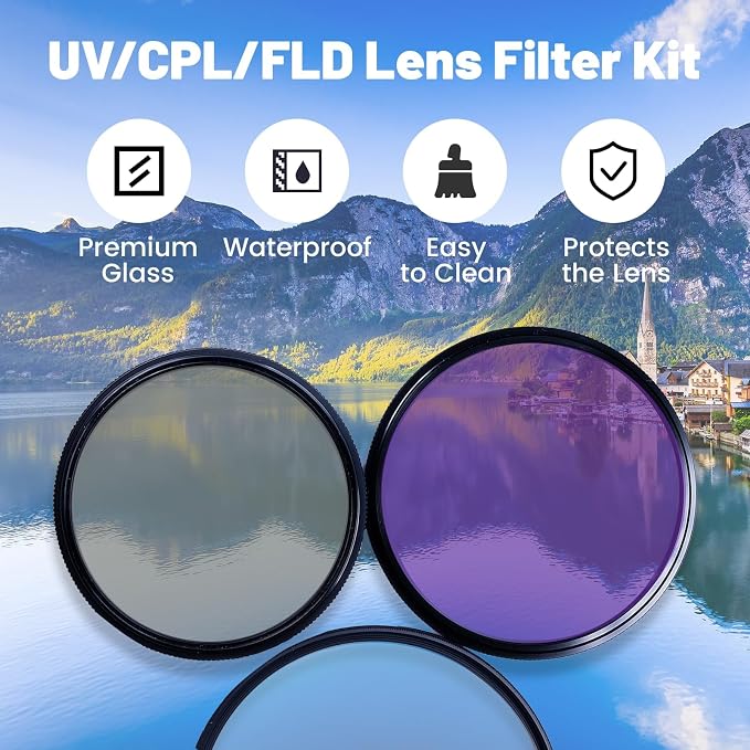 43mm UV/CPL/FLD Lens Filter Kit - Image 6