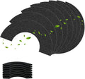ULTRA GREEN 8-Pack Carbon Filters Compatible with Litter Robot 4 Thickened Replacement Filters for Cat Boxes LR4, to Absorb Pet Odors, Keeping The Home Fresh