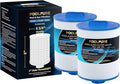 POOLPURE PAS50SV-F2M Spa Filter Replaces Unicel 6CH-502, Filbur FC-0311, Excel Filters XLS-604, Baleen AK-90161, Magnum AR50, Master Deluxe M60506 Hot Tub Filter, 2 Pack