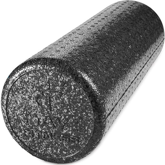 High-Density Round Foam Rollers - 4 Size and 8 Color Options - Massage Rollers for Stretching, Deep Tissue and Myofascial Release-FlexoryFit