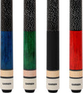4 Pieces Pool Cue Stick 58 inch 18 oz 19 oz 20 oz 21 oz Billiard House Bar Pool Stick