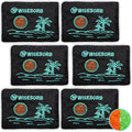 50gx6pcs Rechargeable Desiccant Packs for Storage, Color Indicating Silica Gel Packets Moisture Absorbers with Transparent Window, Reusable Dehumidifier Bags for Safe 3D Filaments Electronics