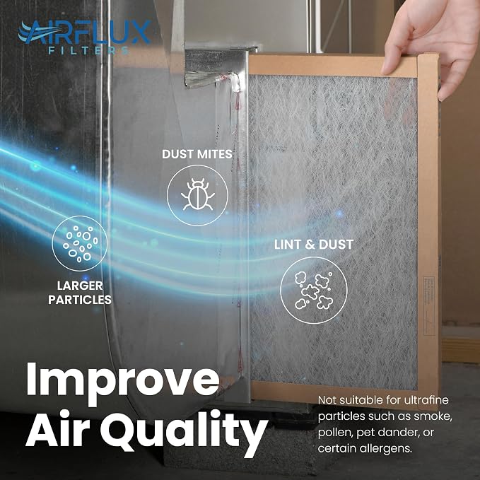 Fiberglass Air Filter -20x24x2Air Filter 12 Pack - Image 4