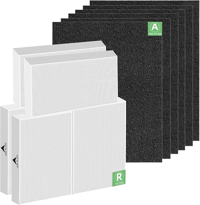 12 Pack HPA300 Filter Replacement for Honeywell HPA300 Series Air Purifiers HPA300, HPA300VP, HPA304, HPA3300, Replace HRF-R3