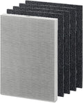 Nispira True HEPA Activated Carbon Pre Filter Compatible with Fellowes AeraMax 290 300 DX95 HF-300 Fellowes AP-300PH Air Purifier. Compared to Fellowes 0 Part 9287201, 1 Set