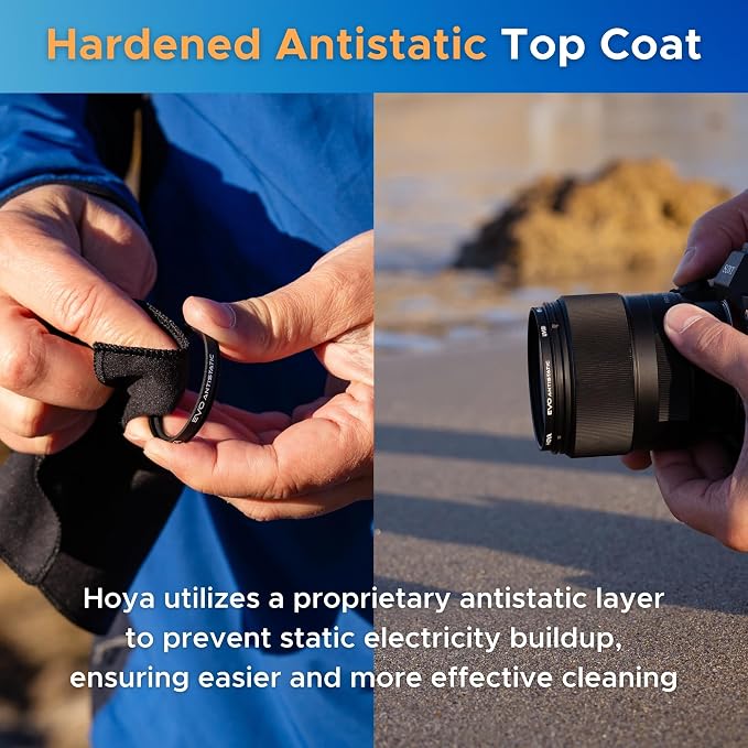 Hoya EVO Antistatic 62mm UV Filter — Camera Filters - Image 4