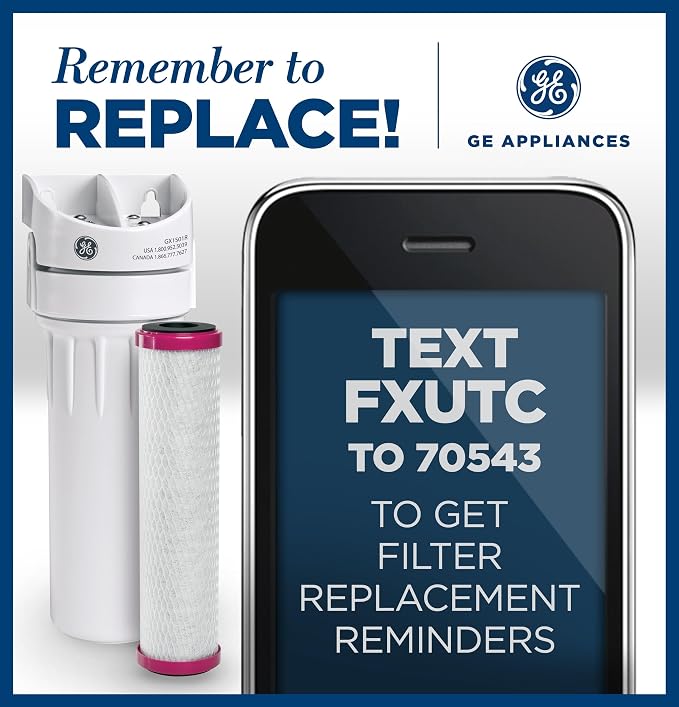 GE Basic Single Stage Drinking Water System Replacement Filter, Fits GX1S01R - Image 2