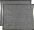 Filter Everything Replacement Range Hood Filter, Compatible with Broan BPS1FA30 & GE WB02X10713 – 11‑3/4″ × 14‑1/4″ × 3/8″ Aluminum Grease Filter, 2‑Pack
