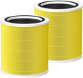 Core 400S Pet Care Replacement Filter for LEVOIT Core 400S Smart Air Purifi-er, 3-IN-1 HEPA and Activated Carbon Filter, Compared to Part# Core 400S-RF(LRF-C401S-P-WUS), Yellow (2 Pack)