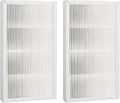 Fette Filter - True HEPA AirPurifier Filter Replacement Filter, 9" x 15" Compatible With 3M Filtrete FAPF02 & FAPF024 for model # FAP01-RMS, FAP02-RMS, FAP02 - Pack of 2
