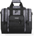 Goloni Bowling Ball Bag for Singer Ball with Padded Ball Holder, 2 Pockets fit Bowling Shoes Up to Mens Size 14 and Accessories