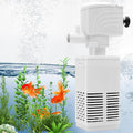 Aquarium Filter - Fish Tank/Turtle Tank Pumps & Filters for 50 to 150 Gallon Tank, Adjustable Oxygenation Amount and Direction (6W for 20~70 Gallon (Small Fish Tank）)