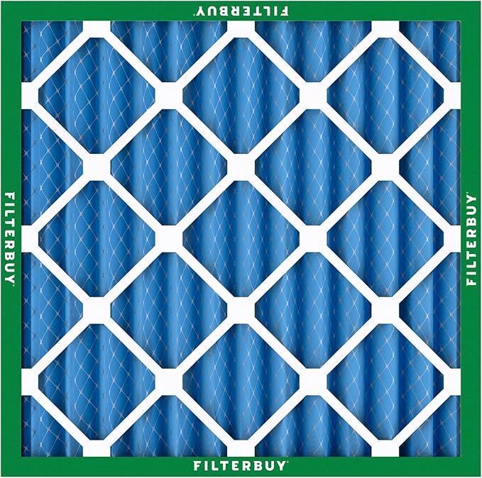 Filterbuy 16x16x2 Air Filter MERV 13 (MPR 1900) Health Defense Replacement (4-Pack), Electrostatic Pleated HVAC AC Furnace Filters, Made in USA (Actual Size: 15.50 x 15.50 x 1.75)