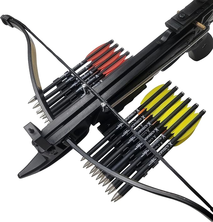 Southland Archery Supply Pistol Crossbow Quiver 3D Printed for 12 Bolts Holder Weaver Mounting Kit