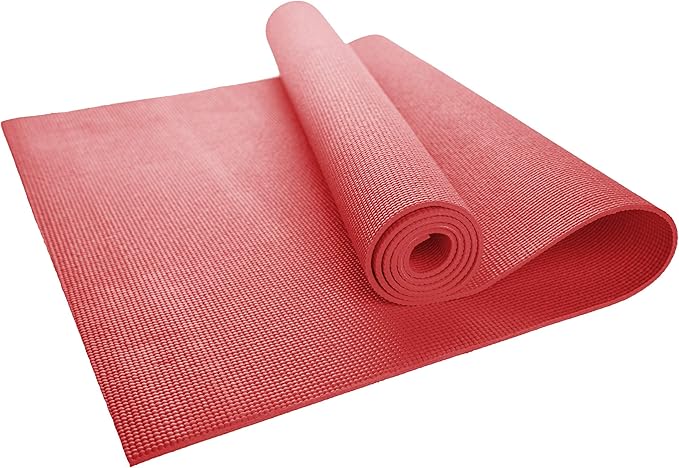Hello Fit 10-Pack Yoga Mat, 68" x 24" Non Slip Exercise Mat, 4mm Thick Gym Mat for Fitness and Stretching, Bulk Non Toxic Yoga Mats for Schools and Studios-FlexoryFit