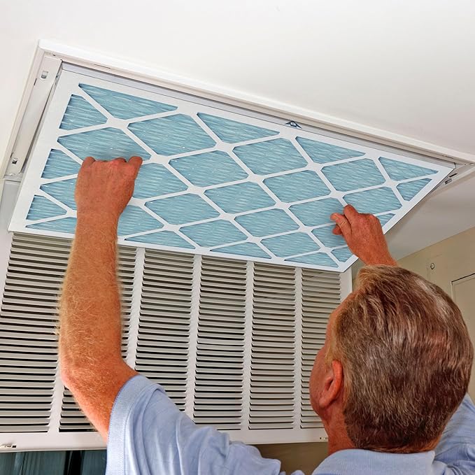 Cabana Filters 24x30x1 AC Furnace Air Filter, Merv 11 Capture Unwanted Particles, Pleated Furnace Filter HVAC AC Filters - Made in the USA - 6 Pack
