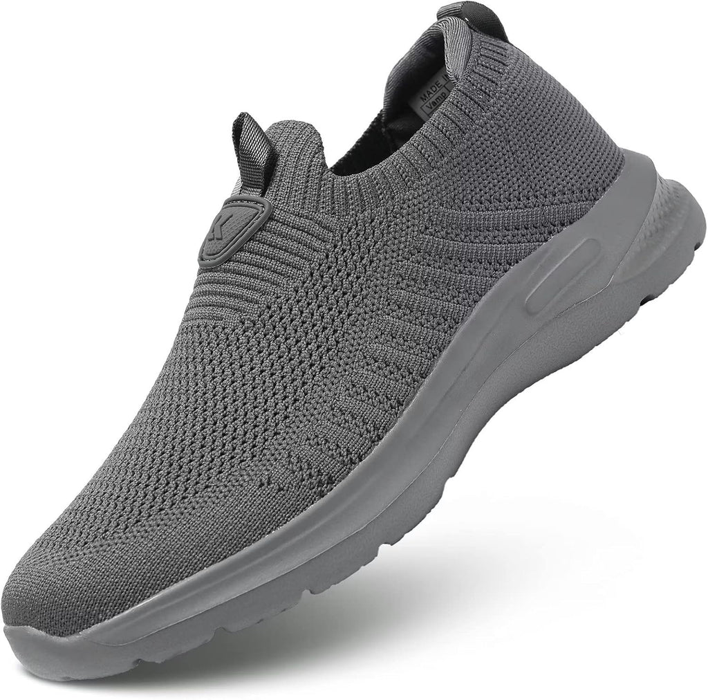 Mens Walking Shoes Lightweight Breathe Mesh Running Shoes Slip On Fashion Tennis Sneakers Comfort Gym Workout Zapatos de Hombre