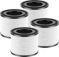 4 Pack AP-S0610L Replacement Filter Compatible with MOOKA AP-S0610L Air Purifier, Efficient Air Filter, 3-Stage Filtration System