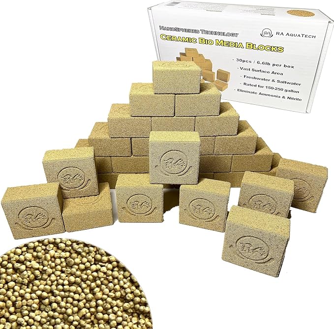 Ceramic Bio Filter Media Block Bulk 150 Block 33 lbs Pack - Image 2