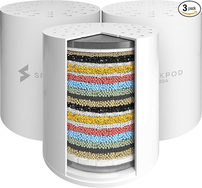 SparkPod High Output Shower Filter Cartridge- Suitable by SparkPod