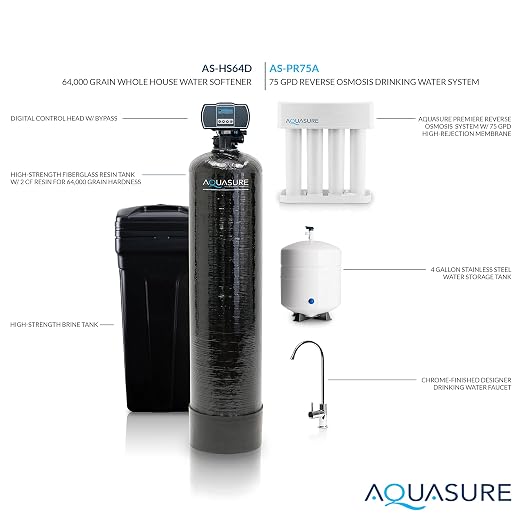 Aquasure 64, 000 Grains Whole House Water Filter Bundle - Image 7