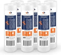Aquaboon 5 Micron 10 x 2.5 Sediment Filter - Whole House Water Filter Replacement Compatible with Well Water Filters - P5, AP110, WHKF-GD05, 6 Pack