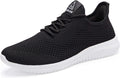 VAMJAM Men's Running Shoes Ultra Lightweight Breathable Walking Shoes Non Slip Athletic Fashion Sneakers Mesh Workout Casual Sports Shoes