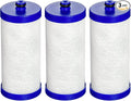 EcoAqua WF1CB Refrigerator water Filter, Replacement for WF1CB, WFCB®, RG100, WF284, NGRG2000, 469910, 9910, Pack of 3