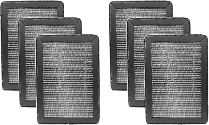 Nispira True HEPA Replacement Filter Compatible with Levoit LV-H128 Air Purifier Part LV-H128-RF. 6 Packs