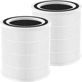 2-Pack AC400 Replacement Filter for Purivortex AC400 Air Purifier, 3-in-1 HEPA Technology High Efficiency for AC400 Air Purifiers, White