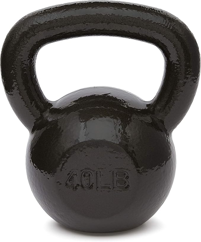 Amazon Basics Cast Iron Kettlebell-FlexoryFit