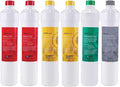 Watts Premier Annual RO Pure Plus 6-Pack Filtration Kit for Zero/Pure Plus Reverse Osmosis System, Push Button Water Filter Replacement, 2 Sediment Filters, 2 Carbon Pre-Filters, VOC, Membrane