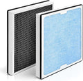 2-in-1 HEPA Activated Carbon Filter Replacement by Ritzephyria
