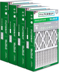 Filterbuy 16x25x5 Air Filter MERV 8 (MPR 700) Dust Defense (4-Pack), Pleated HVAC AC Furnace Filters for Honeywell FC100A1029, Lennox X6670, Carrier, & More (Actual Size: 15.75 x 24.75 x 4.38)