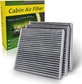 Cabin Air Filter Fits Camry, Corolla, Highlander, Prius, RAV4, Tundra, 4Runner, Avalon, Sequoia, Legacy, Outback, Replacement for CF10285, CP285