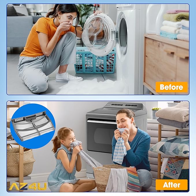 AZ4U Upgraded W10859086 Dryer Lint Screen Filter Replacement W10608811 W10701353 For Whirlpool, Maytag dryer lint filter replacement, Kenmore Dryer parts W10859086, W10608811, W10701353, AP5999318