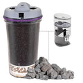 Gravity Water Filter Cartridge Replacement 13845 & Mineral Stones 13562 (Formerly 13846) for Nikken Water Filter Replacement PiMag, Mineral Rocks Filter Replacement for Waterfall Alkaline Dispenser