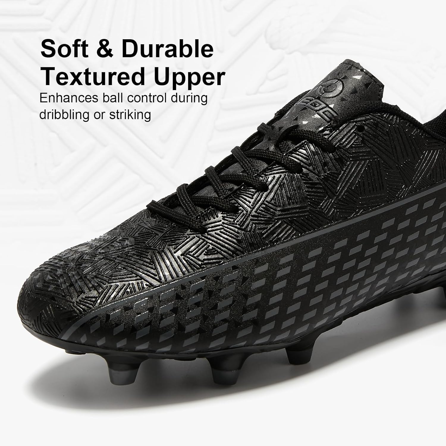 Soccer Cleats for Men's and Women's Outdoor Unisex Football Shoes Firm Rugby Boots