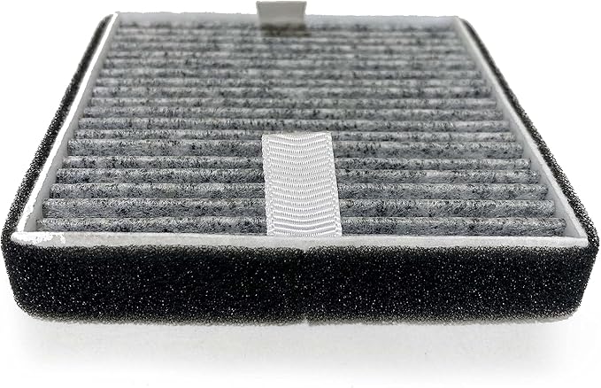 Nispira FRF105 Filter Replacement for Febreze FHT150W OdorGrab Portable Air Cleaner Odor Reducer, HEPA Carbon 8 Packs