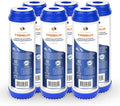 Aquaboon 5 Micron 10 x 2.5 Premium Granular Activated Carbon Water Filter Cartridge Replacement - GAC Filter Compatible with AP117, GAC-10, 6 Pack
