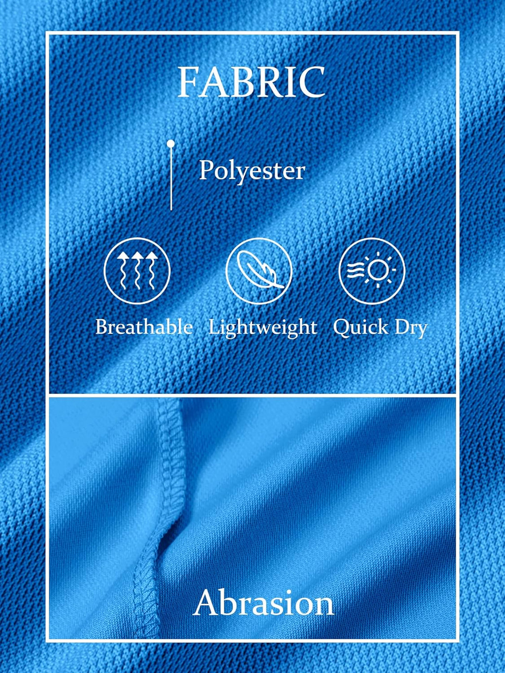 TACVASEN Mens Golf Shirt Dry Fit Mens Polo Shirts Short Sleeve Performance Golf Polos for Men with Collar Work Shirts