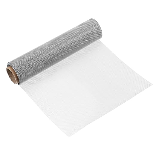 uxcell 100 Mesh 118" x 10" Woven Wire Mesh, 316 Stainless Steel Air Vent Filter - Image 7