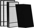 3 HEPA + 6 Carbon Filter Compatible with Honeywell H Filter, True HEPA Replacement Filter H Compatible with Honeywell HRF-H1, HRF-H2, Fits Model HPA050, HPA150, HPA060, HPA160, HHT055, HHT155