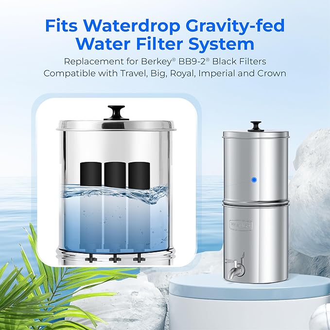 Waterdrop Black Water Filter, Replacement - Image 3
