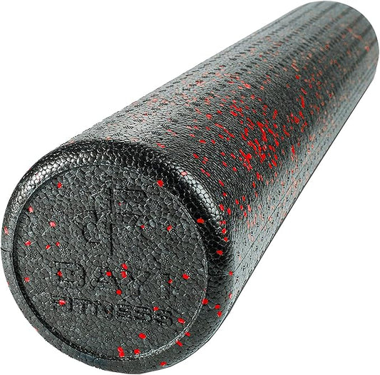 High-Density Round Foam Rollers - 4 Size and 8 Color Options - Massage Rollers for Stretching, Deep Tissue and Myofascial Release-FlexoryFit