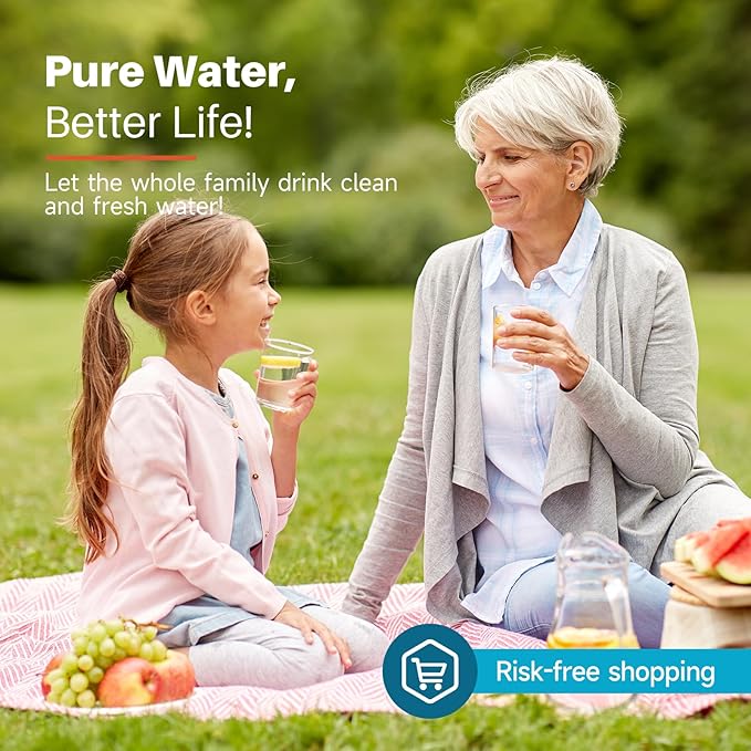 ICEPURE PPF001 Pitcher Water Filter Replacement for Pur CRF950Z, PPF951K, PPT700W, CR-1100C, DS-1800Z, CR-6000C, PPT711W, PPT711, PPT710W, PPT111W, PPT111R Pitchers and Dispensers,4PACK