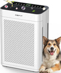 Air Purifiers for Home Large Room up to 3000sq.ft, DBFIT HEPA Double-Sided Air Purifier with Washable Filter, PM 2.5 Display Air Quality Sensor, Air Cleaner for Bedroom, Dorm Room, Pets, Office, AP300