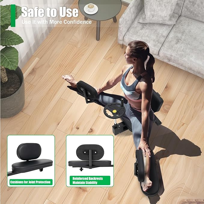 180° Stretch Leg Stretcher Split Machine, Split Machine for Flexibility, Hip Stretching Machines, for Yoga, Dance, and Martial Arts Enthusiasts, 220Lbs Load-Bearing Capacity-FlexoryFit