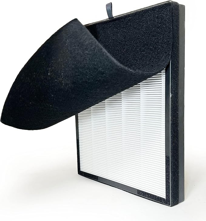 Nispira Aerio-300 3-in-1 HEPA Carbon Filter Replacement For Zigma Aerio-300 Smart Original Air Purifier, 1 Pack