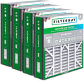 Filterbuy 20x20x5 Air Filter MERV 8 (MPR 700) Dust Defense Replacement (4-Pack), Pleated HVAC AC Furnace Filters for Trion Air Bear 255649-103 & More (Actual Size: 19.63 x 20.63 x 4.88)